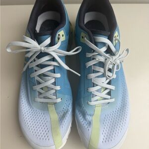 On Running Navy and White Sneakers